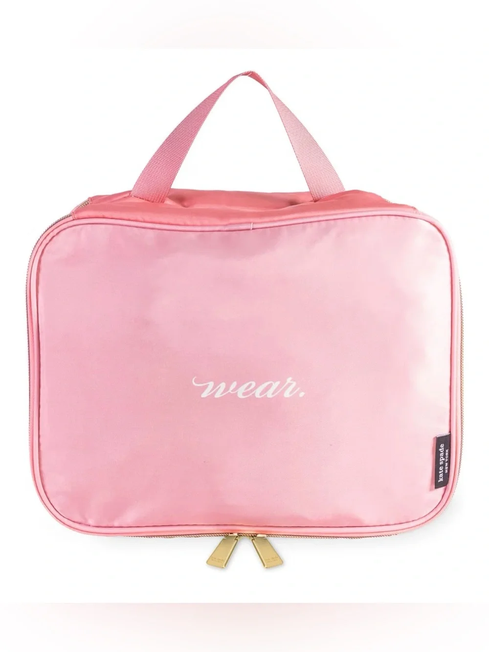 Kate Spade Wear Worn Pink Wash Bag